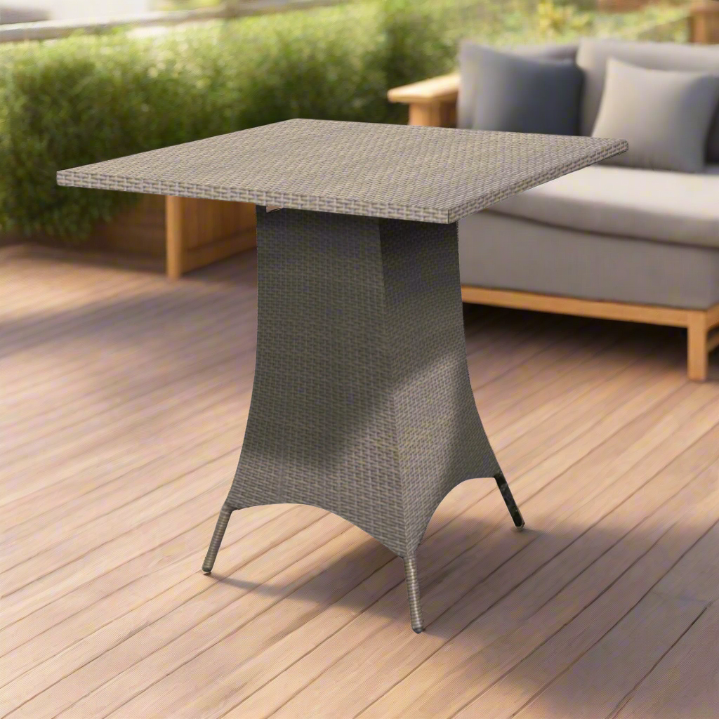 Forever Patio Universal Woven Bar Height Table - Premium Weave