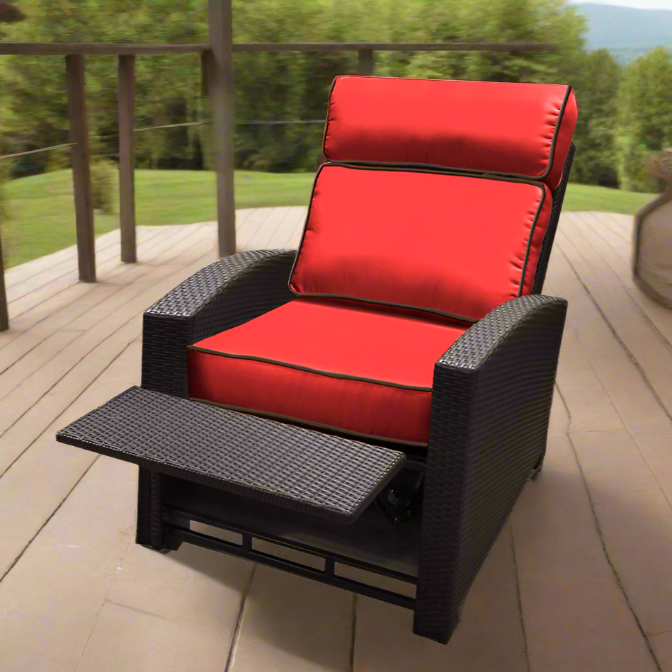 Forever Patio Universal Woven Recliner - Flat Weave