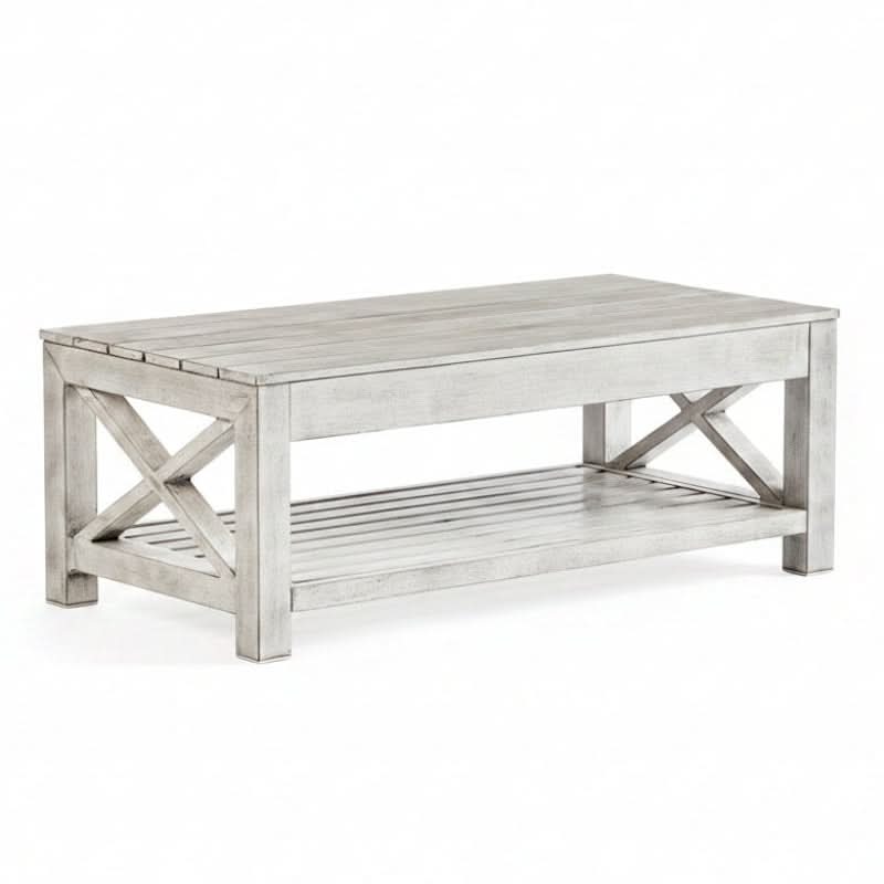 South Sea Rattan Farlowe Aluminum Outdoor Coffee Table