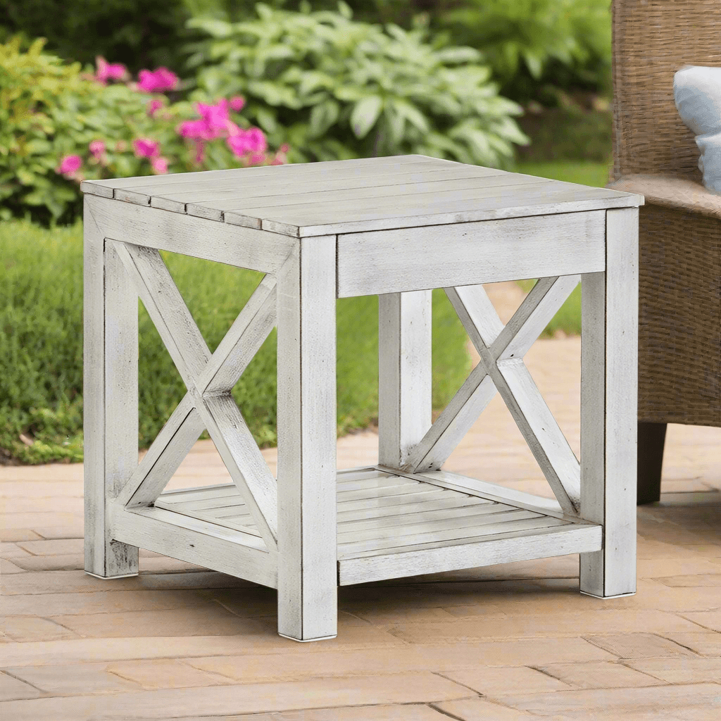 South Sea Rattan Farlowe End Table Image