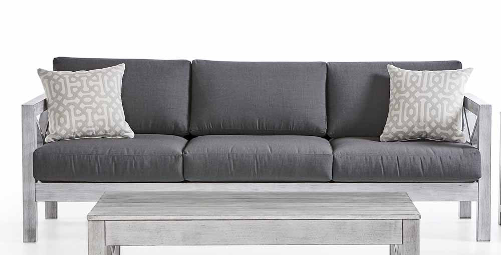 South Sea Rattan Farlowe Aluminum Outdoor 6-Person Living Set