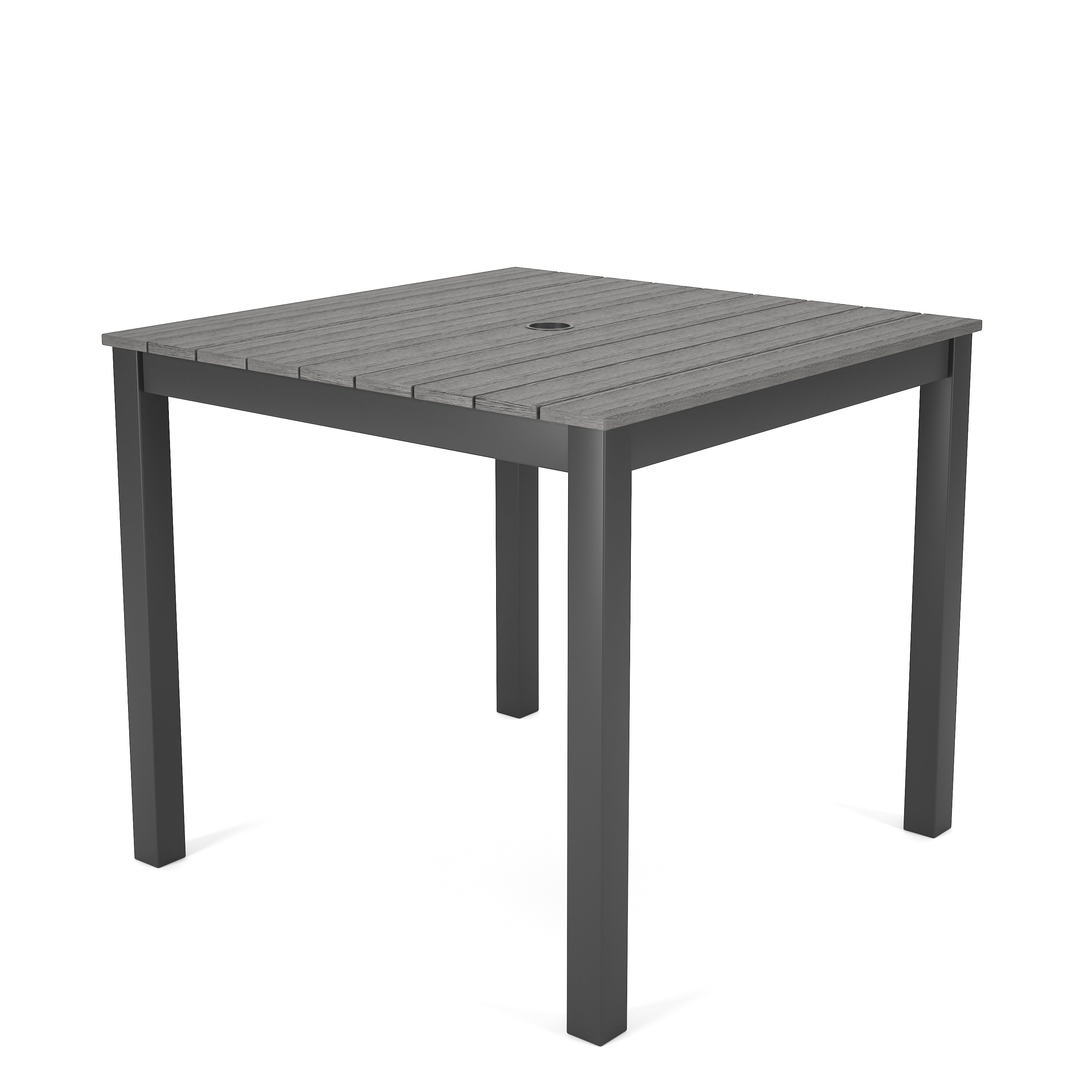 Forever Patio Chalfonte 33″ Square Dining Table with Umbrella Hole by NorthCape International