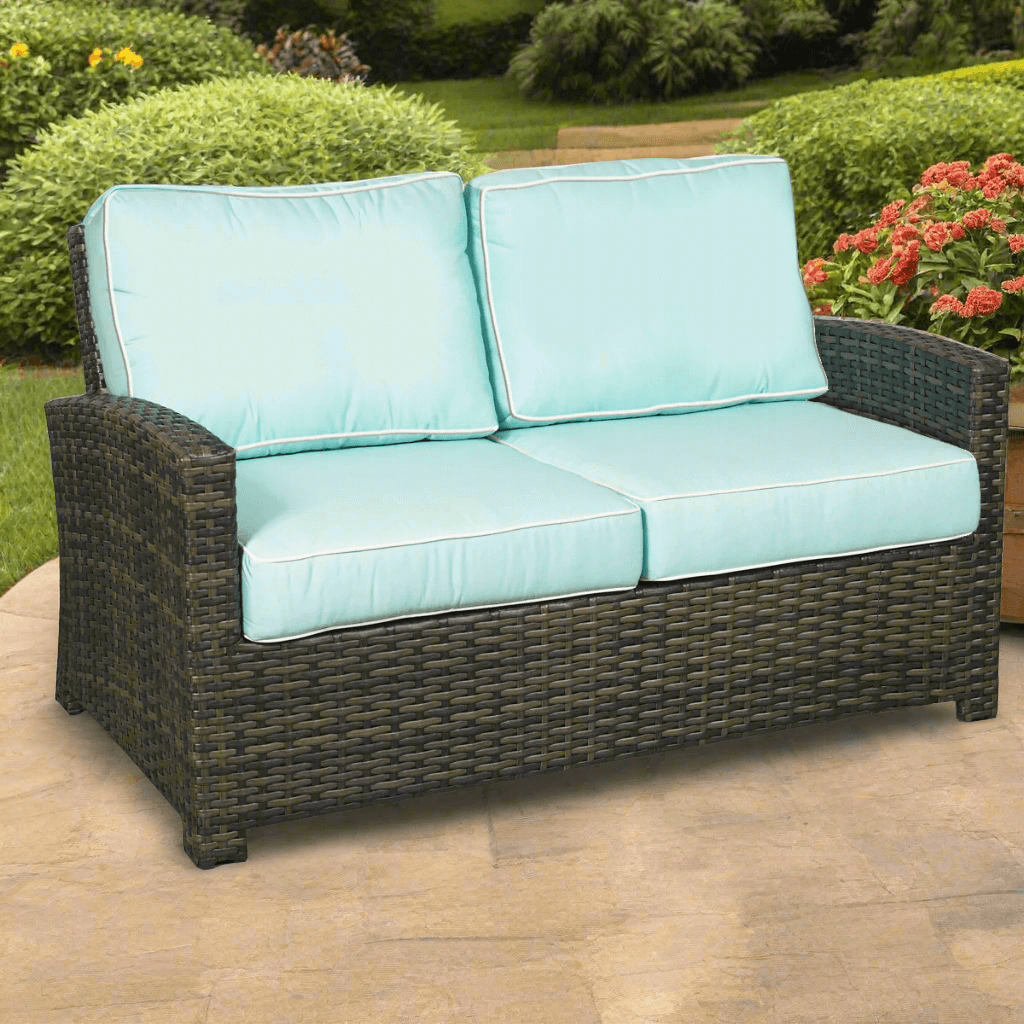 Forever Patio Brookside Wicker Loveseat
