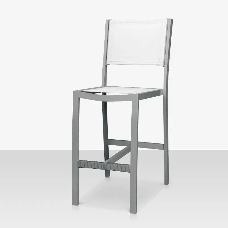 DecoScape Fusion Aluminum Sling Outdoor Bar Side Chair