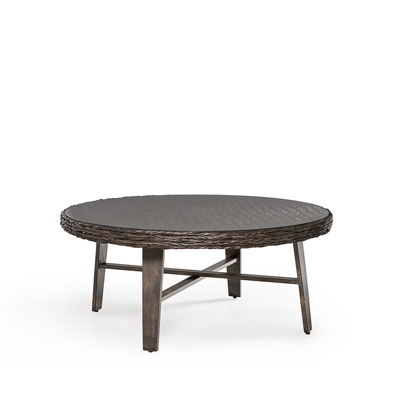 South Sea Rattan Grand Isle Wicker Outdoor Round Coffee Table