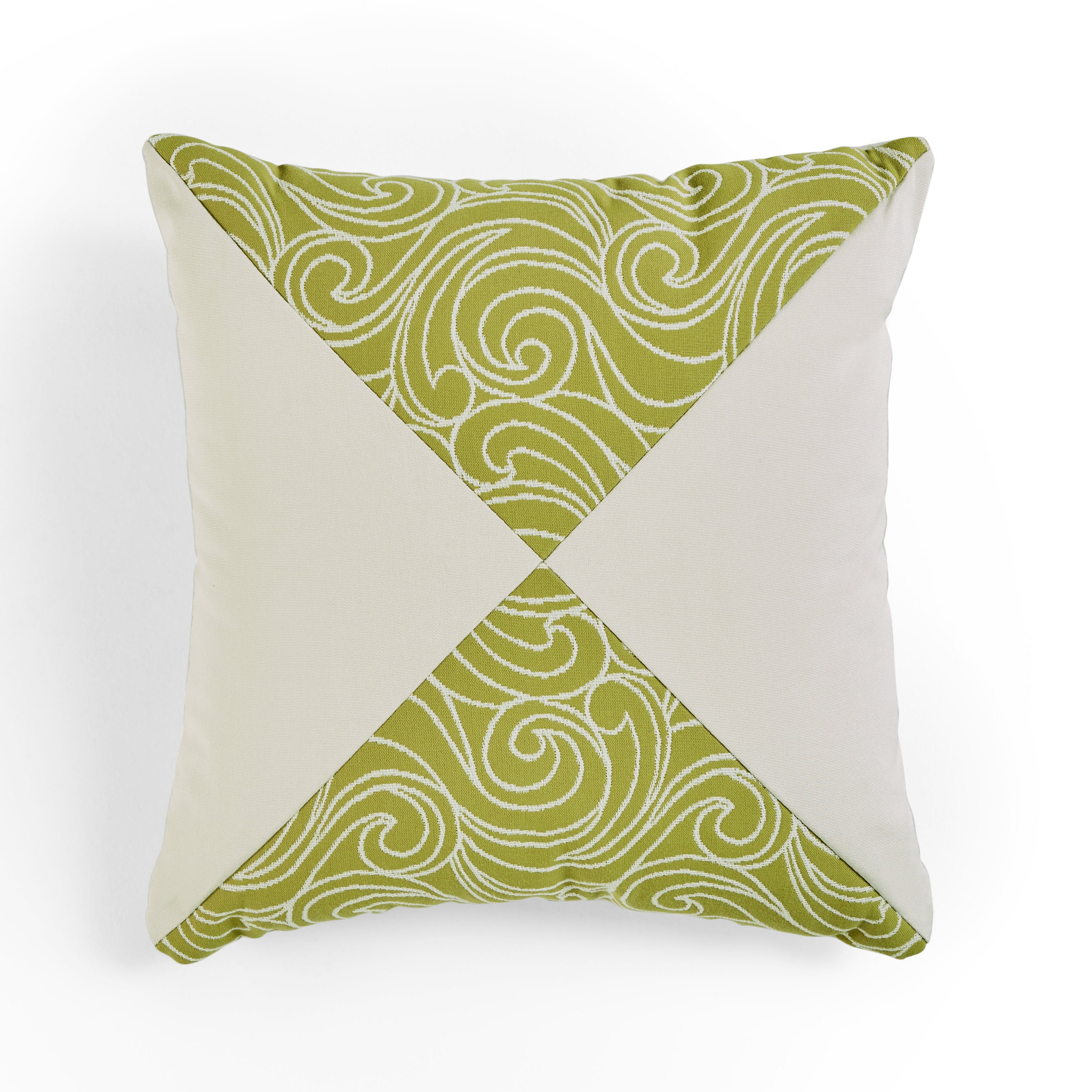 South Sea Rattan 18 x 18 Pillow Talk GRN-18-16