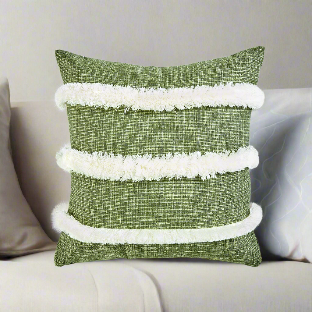 South Sea Rattan 18 x 18 Pillow Talk GRN-18F-22