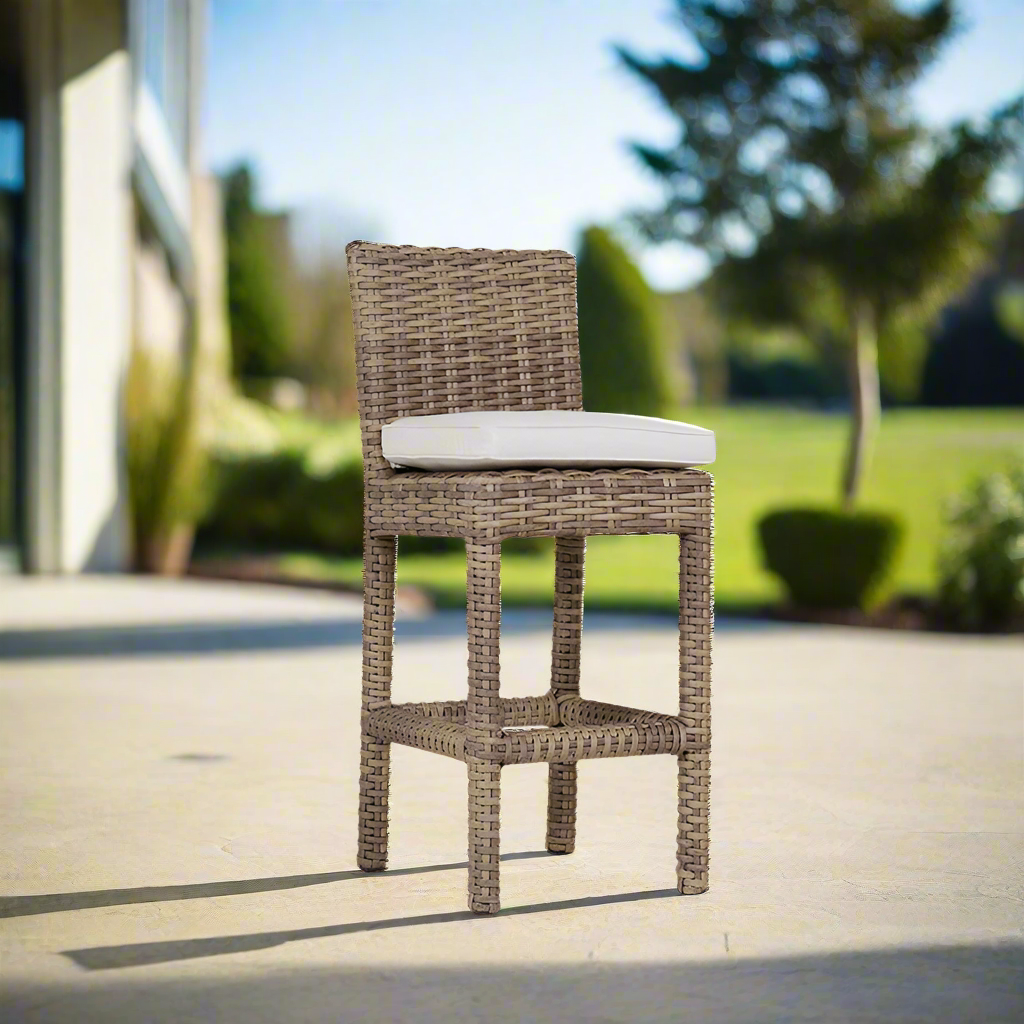 Sunset West Havana Wicker Outdoor Counter Stool