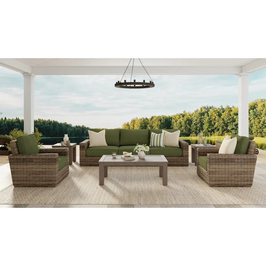 Sunset West Laguna Aluminum Outdoor End Table
