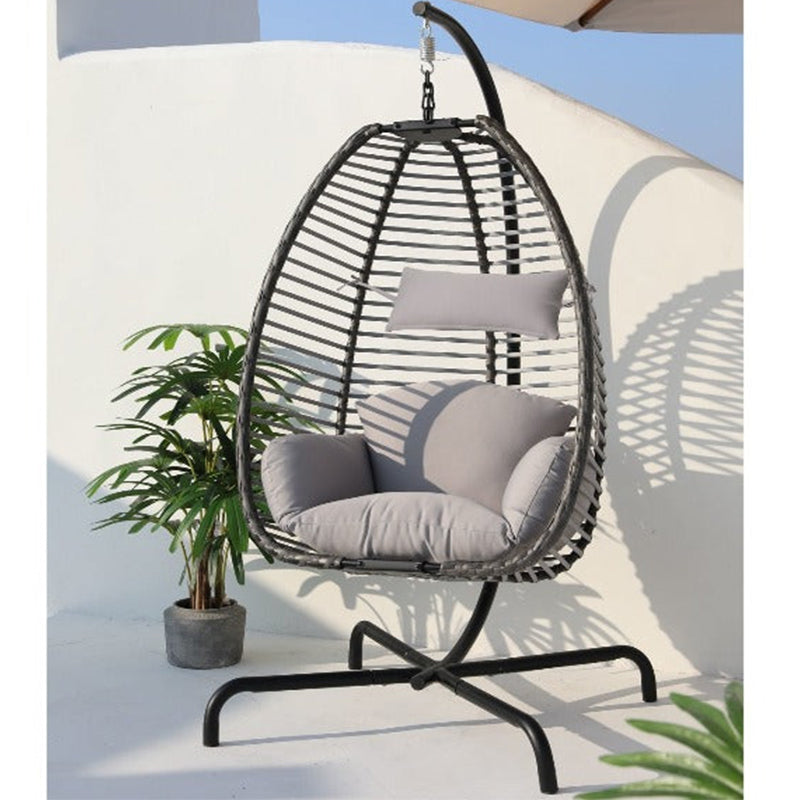 Hospitality Rattan Ultra Hanging Chair with Stand