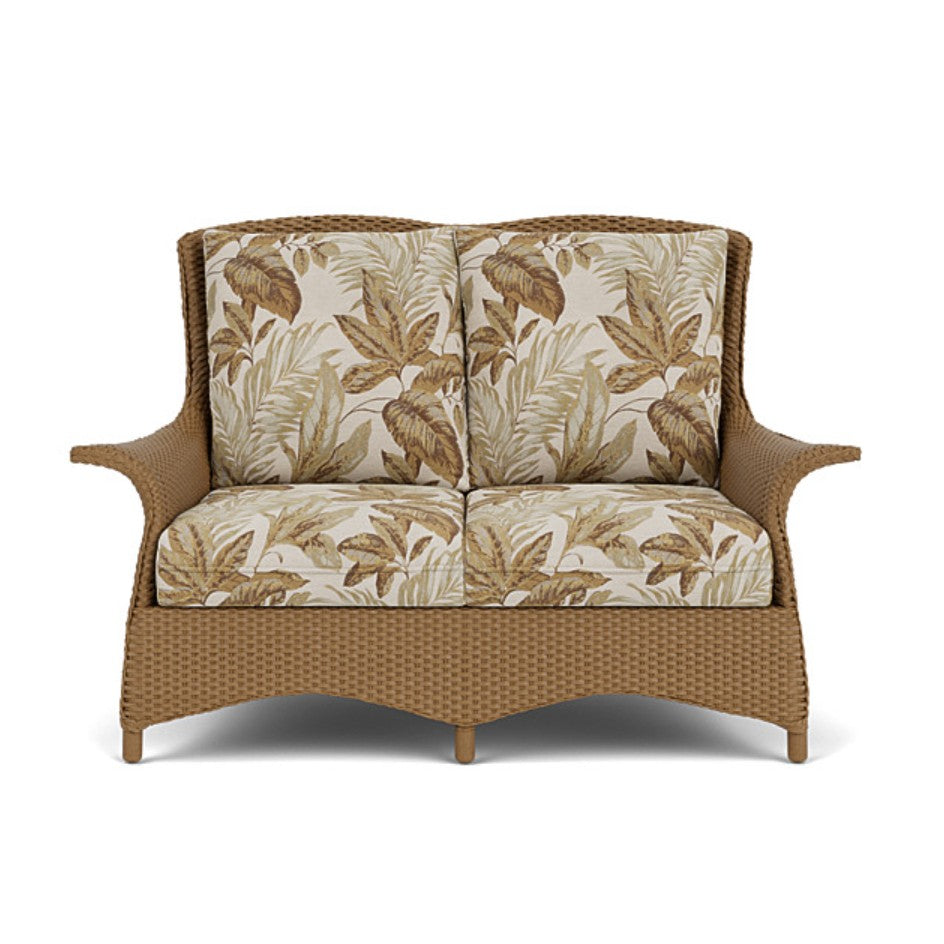 Lloyd Flanders Mandalay Wicker Outdoor Loveseat