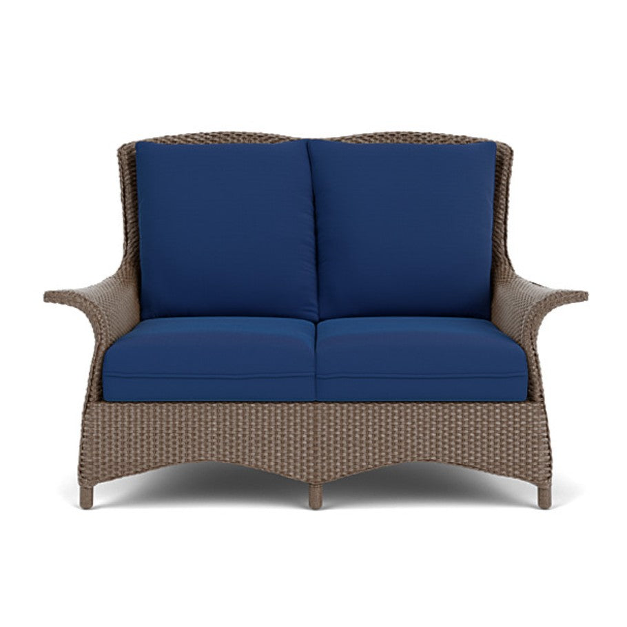 Lloyd Flanders Mandalay Wicker Outdoor Loveseat