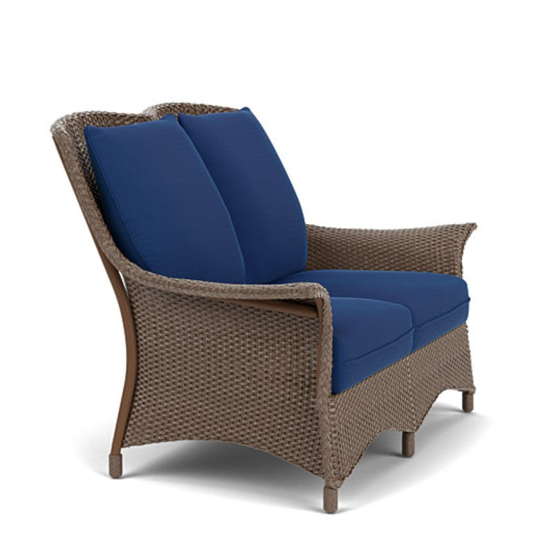 Lloyd Flanders Mandalay Wicker Outdoor Loveseat