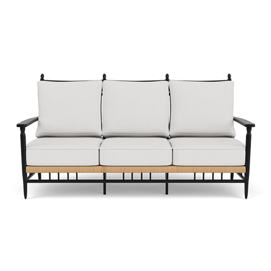 Lloyd Flanders Low Country Woven Vinyl Sofa