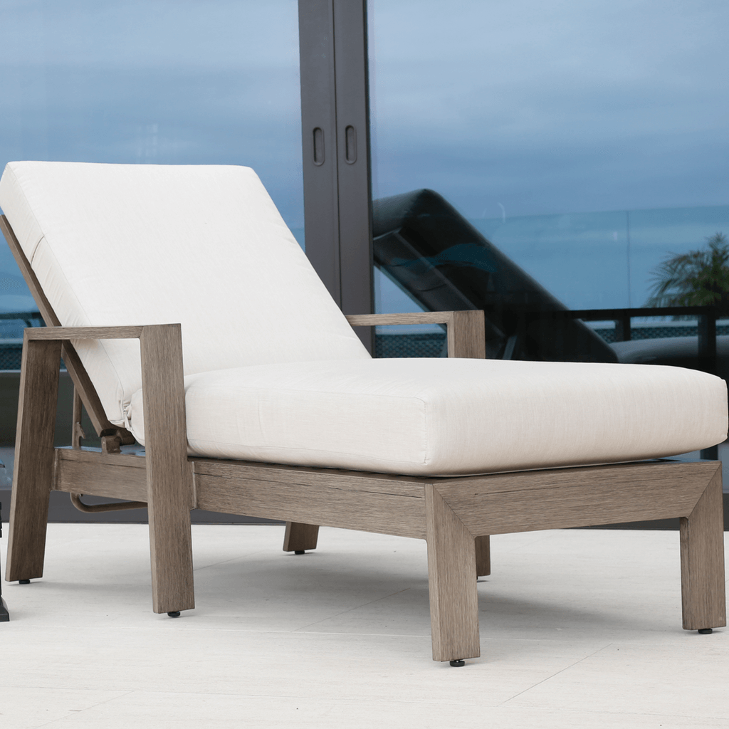 Sunset West Laguna Chaise Aluminum Outdoor Lounge