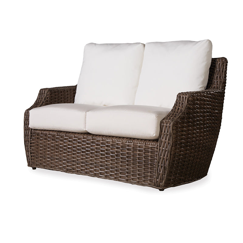 Lloyd Flanders Largo Woven Vinyl Outdoor Loveseat