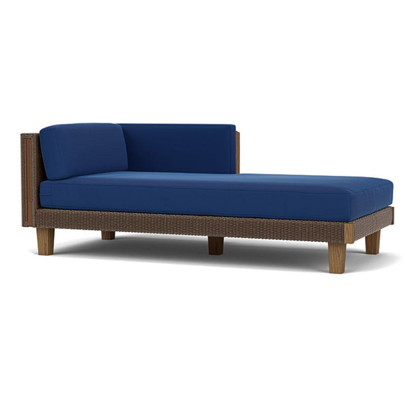 Lloyd Flanders Catalina Wicker Left Arm Chaise