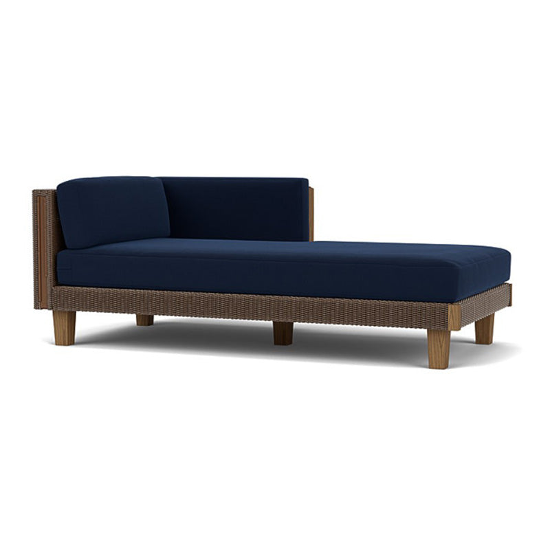 Lloyd Flanders Catalina Wicker Outdoor Left Arm Chaise