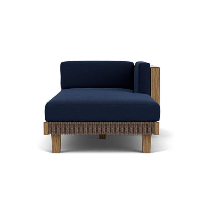 Lloyd Flanders Catalina Wicker Left Arm Chaise