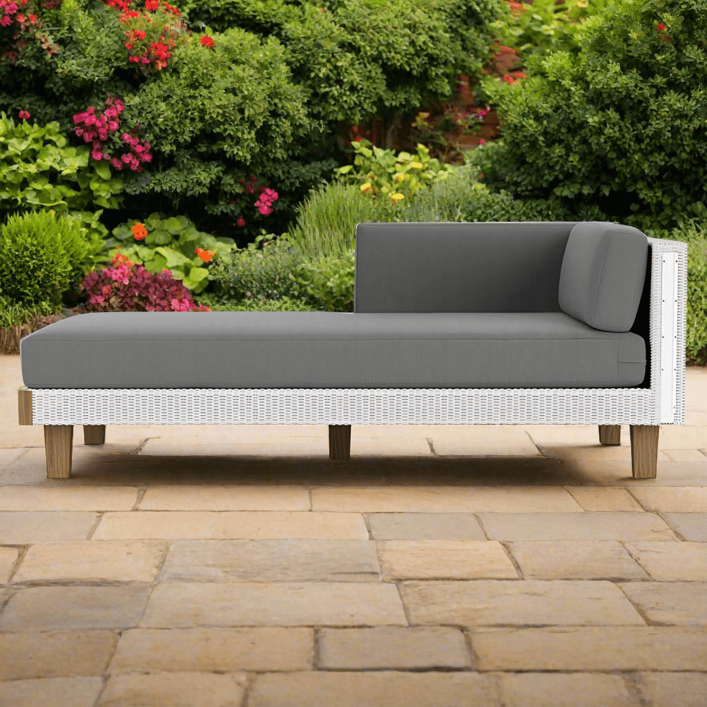 Lloyd Flanders Catalina Wicker Right Arm Chaise Image