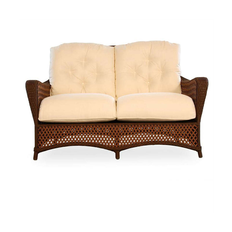 Lloyd Flanders Grand Traverse Wicker Outdoor Loveseat