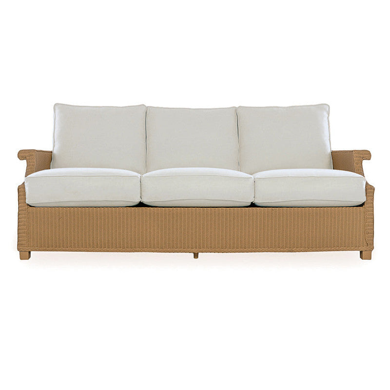 Lloyd Flanders Hamptons Wicker Outdoor Sofa