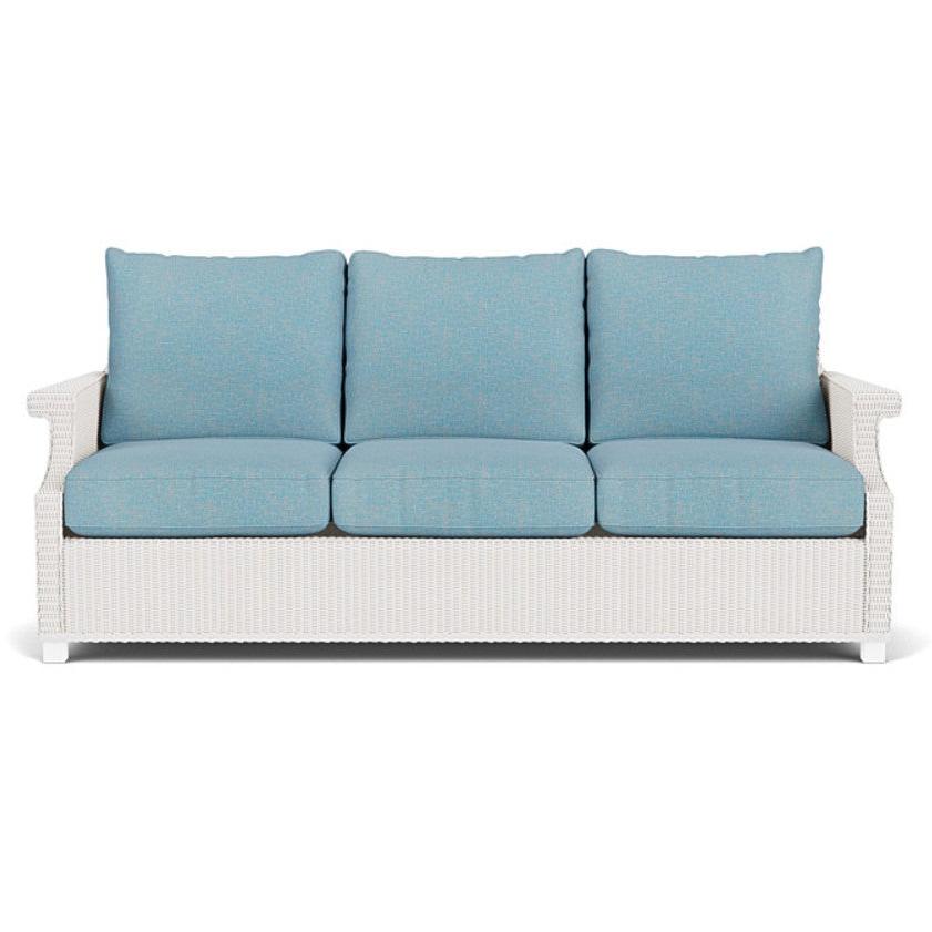 Lloyd Flanders Hamptons Wicker Outdoor Sofa