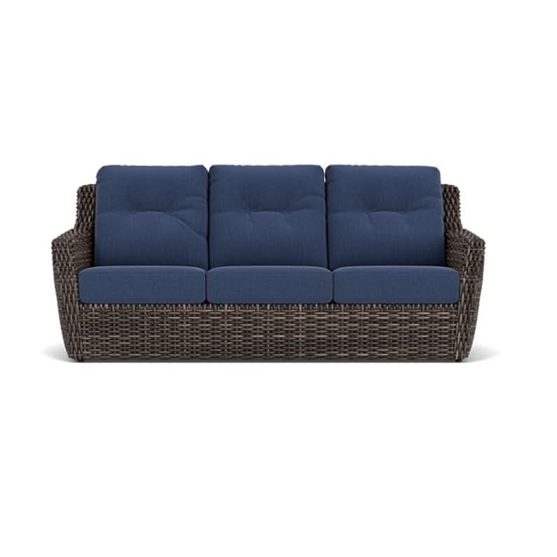 Lloyd Flanders Largo Woven Vinyl Outdoor Sofa