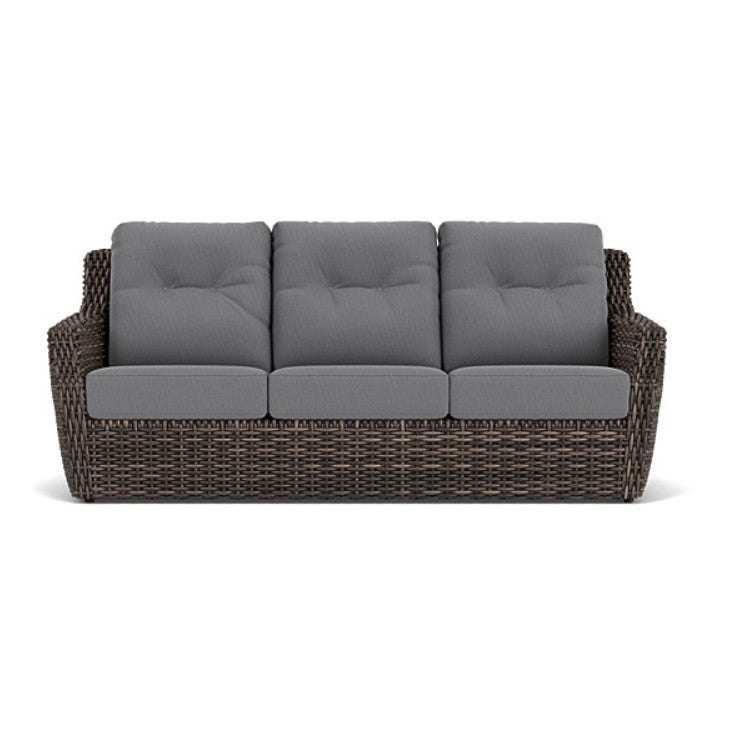 Lloyd Flanders Largo Woven Vinyl Outdoor Sofa