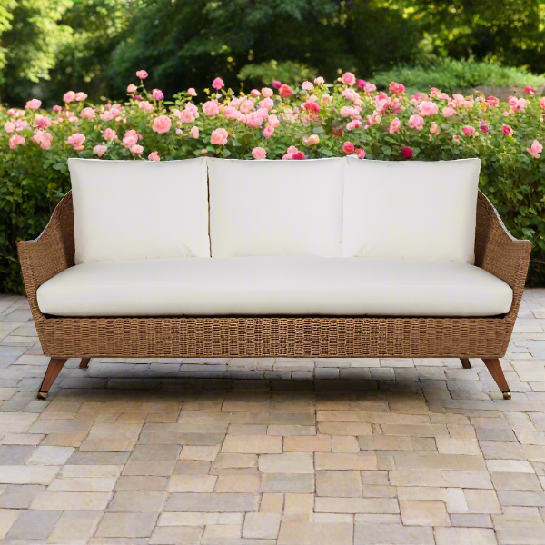 Lloyd Flanders Tobago Woven Vinyl Outdoor Sofa