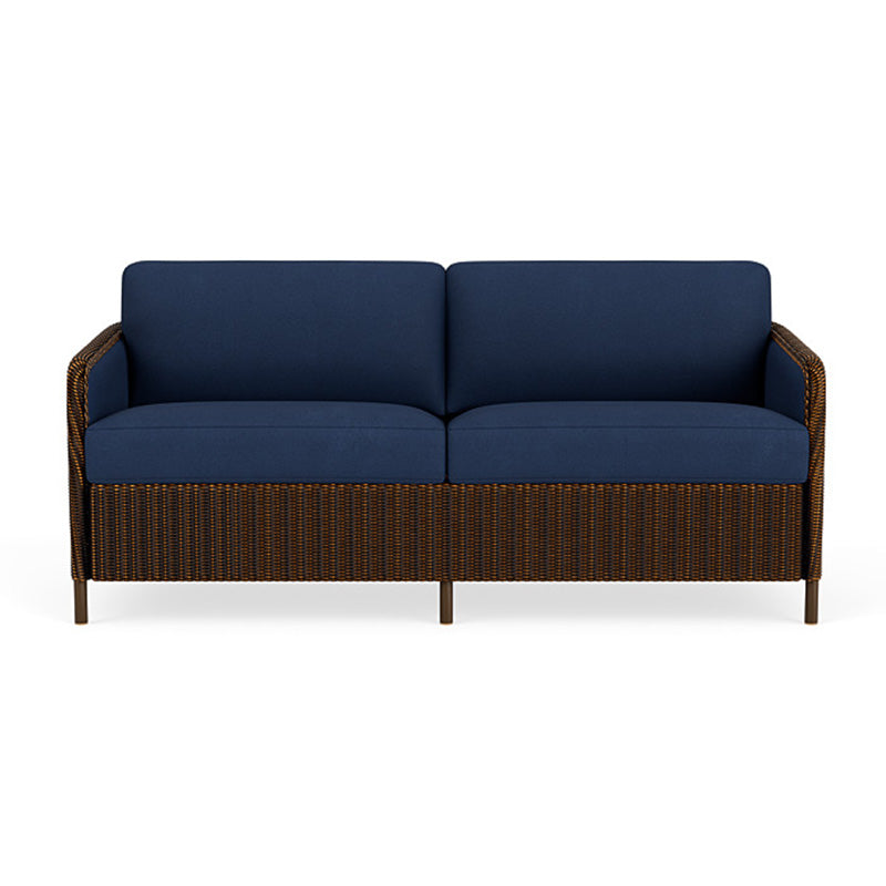 Lloyd Flanders Visions Wicker Outdoor Sofa