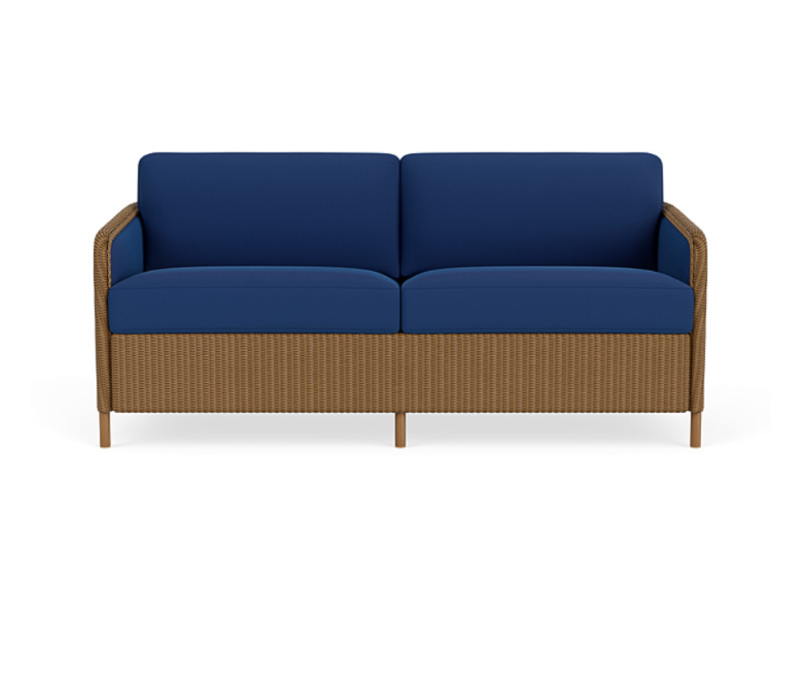 Lloyd Flanders Visions Wicker Outdoor Sofa