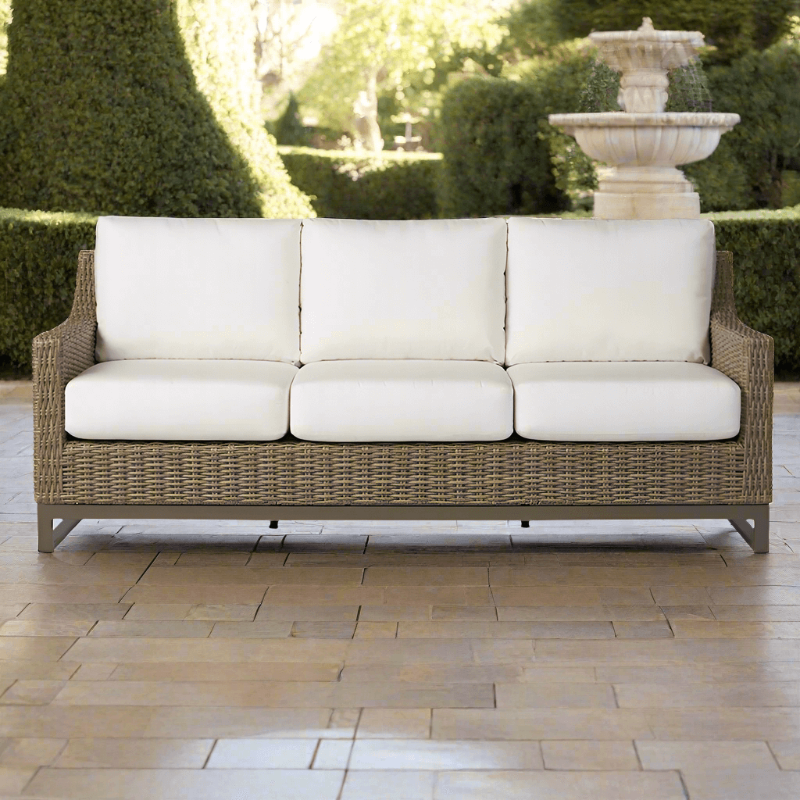 Lloyd Flanders Milan Woven Vinyl Outdoor Sofa