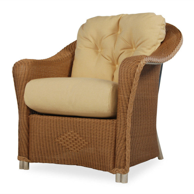 Replacement Cushions for Lloyd Flanders Reflections Wicker Lounge Chair