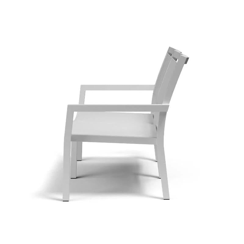 White chair on a white background