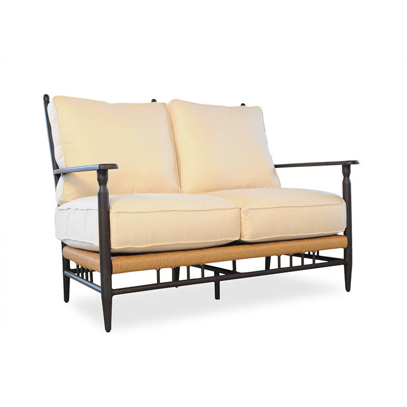 Lloyd Flanders Low Country Woven Vinyl Outdoor Loveseat