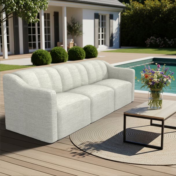 Forever Patio Lunaro Recycled Poly Lumber Outdoor Sofa