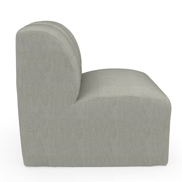 Forever Patio Lunaro Recycled Poly Lumber Outdoor Sectional Middle Chair
