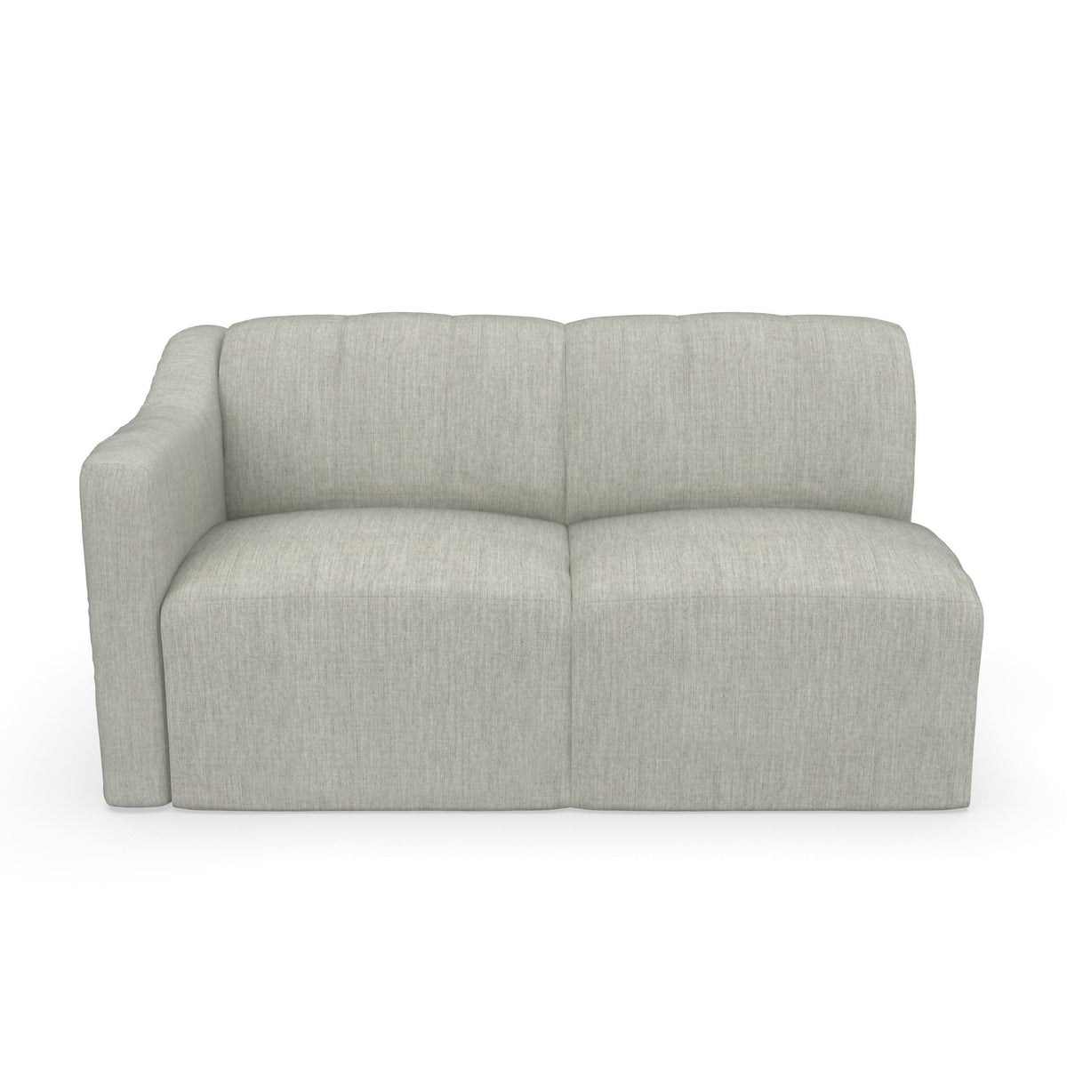 Forever Patio Lunaro Recycled Poly Lumber Outdoor Sectional Right Arm Loveseat
