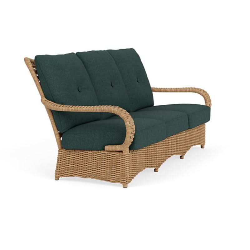 Lloyd Flanders Magnolia Woven Vinyl Outdoor Sofa