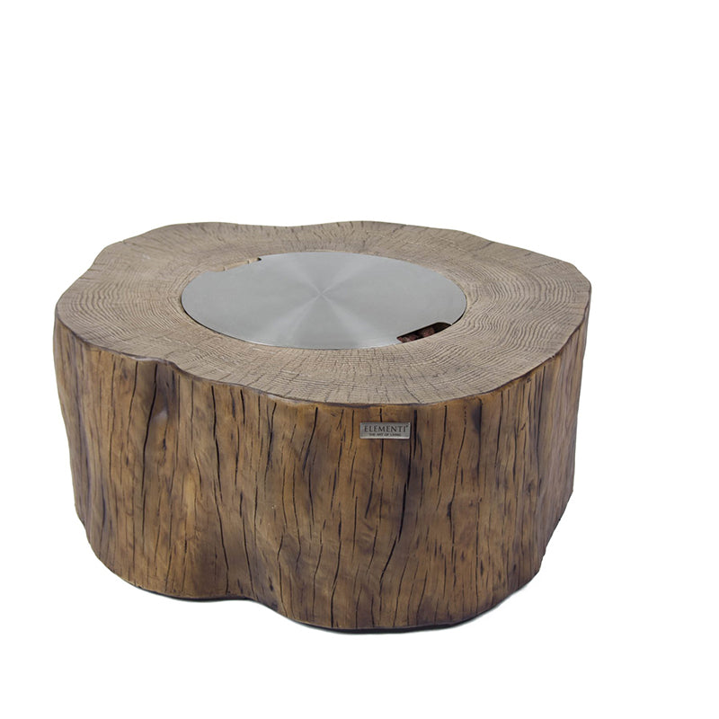 Elementi Manchester Glass Fiber Reinforced Concrete Outdoor Fire Pit Table
