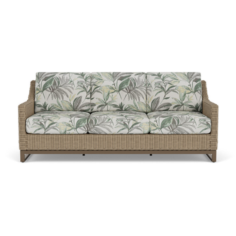 Lloyd Flanders Milan Woven Vinyl Outdoor Sofa