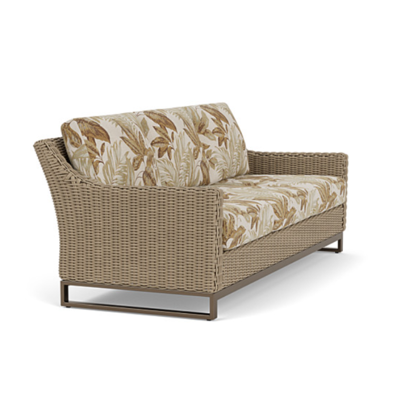 Lloyd Flanders Milan Woven Vinyl Outdoor Sofa