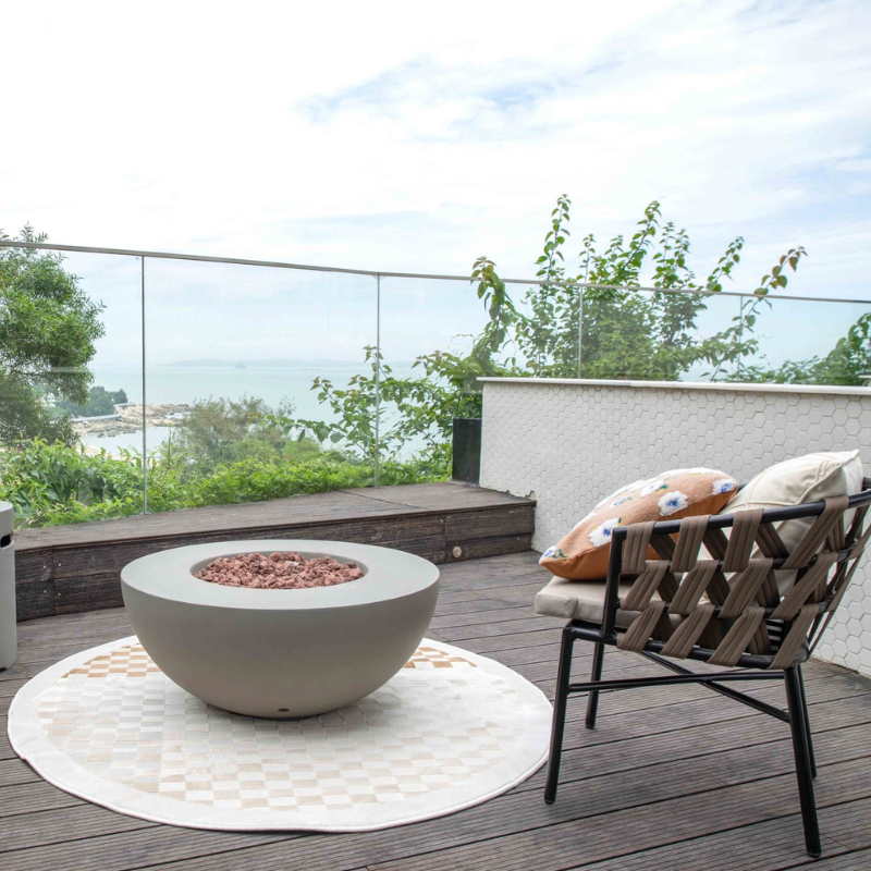 Elementi Modeno Roca GFRC Outdoor Fire Table