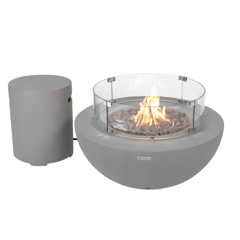 Elementi Modeno Roca GFRC Outdoor Fire Table