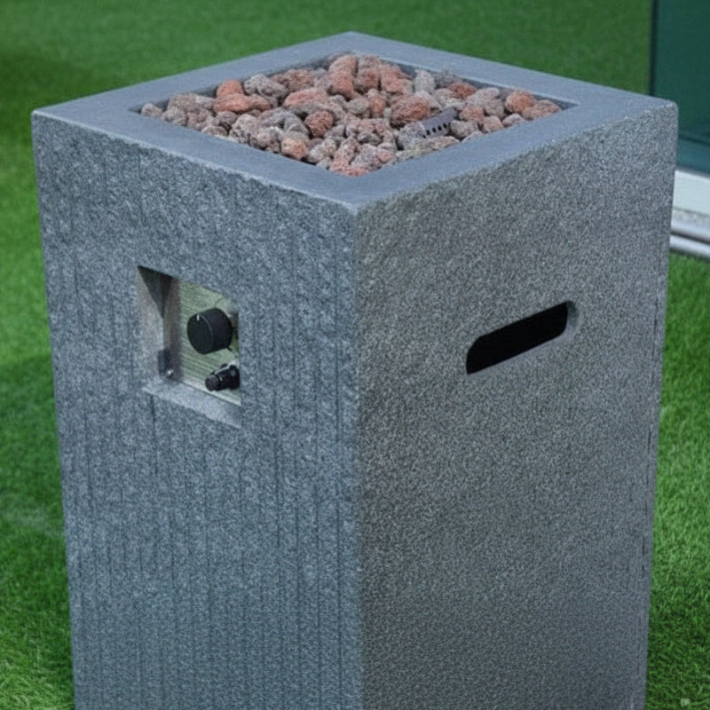 Elementi Arden Glass Fiber Reinforced Concrete Outdoor Fire Pit
