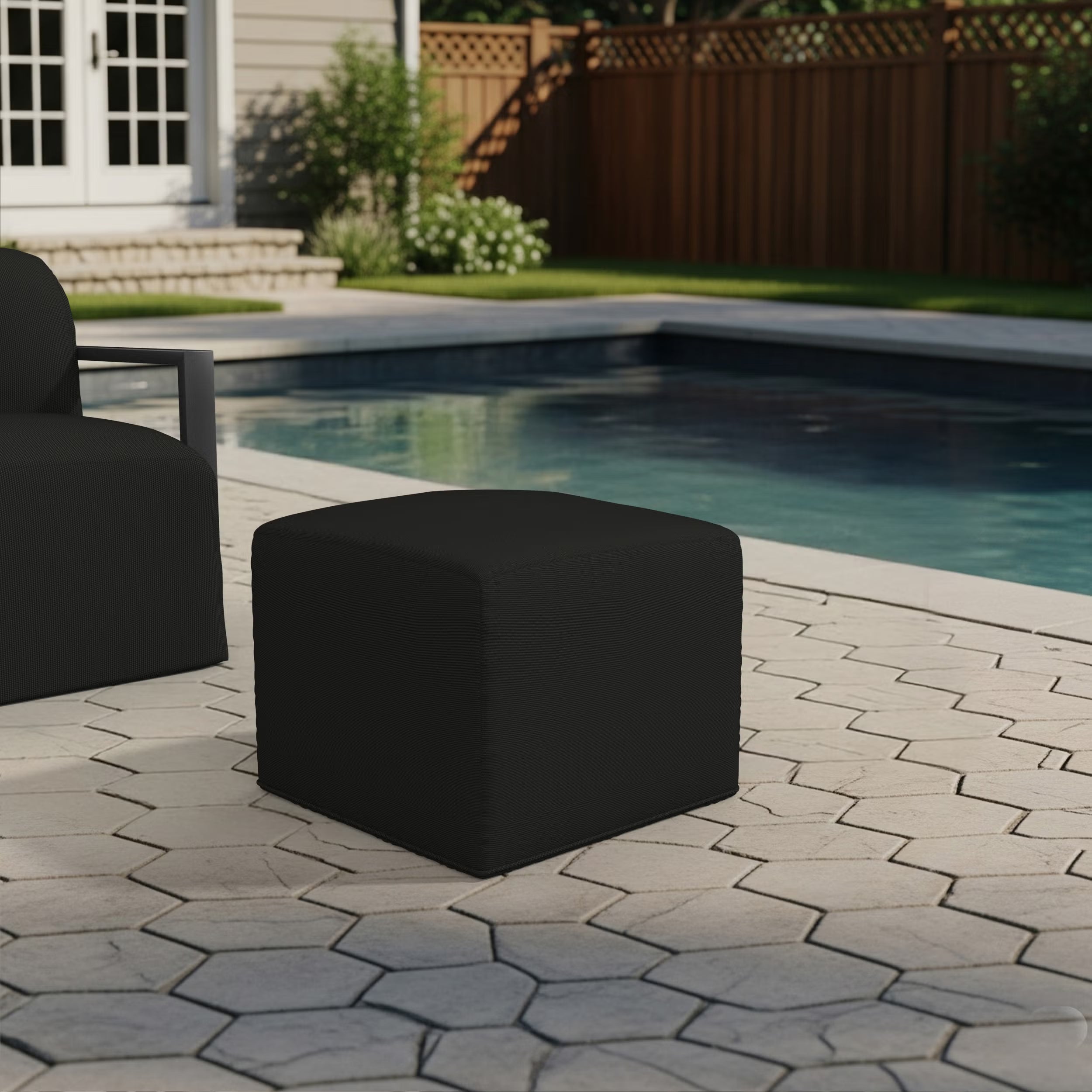 Forever Patio Murano Outdoor Cube Ottoman