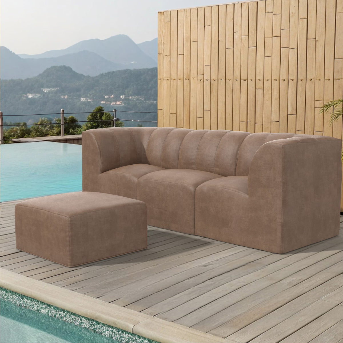 Forever Patio Murano Woven Wicker Outdoor 3-Person Conversation Set