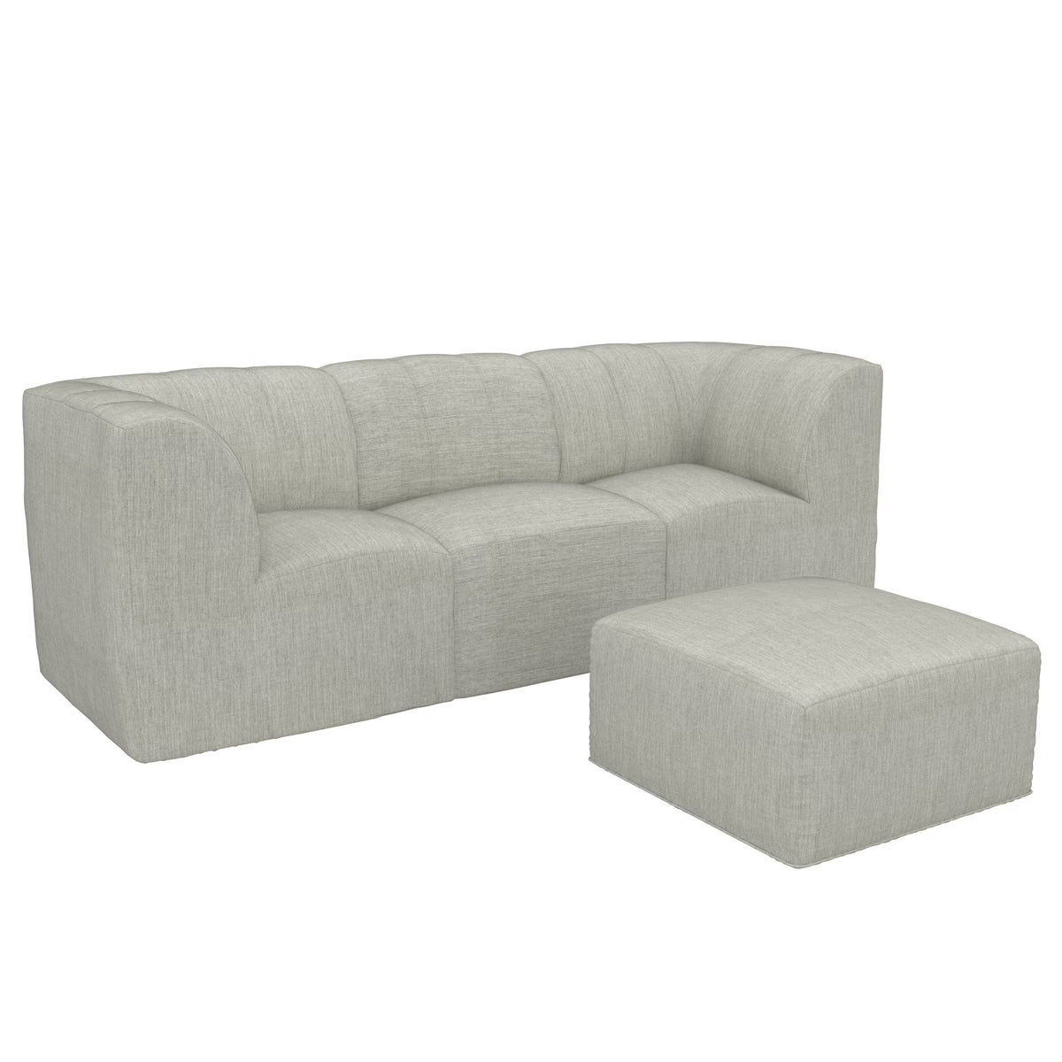Forever Patio Murano Woven Wicker Outdoor 3-Person Conversation Set