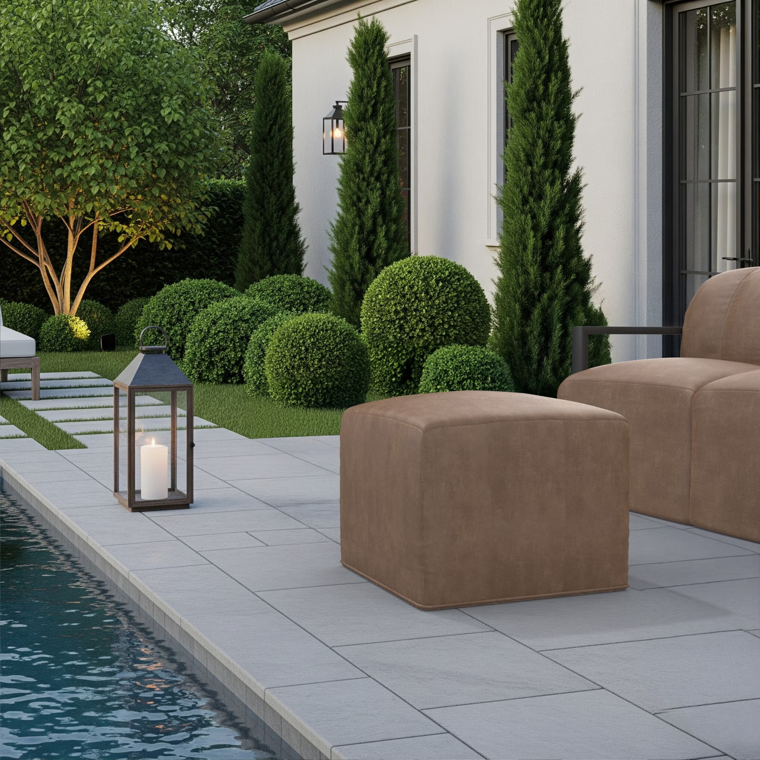Forever Patio Murano Outdoor Cube Ottoman